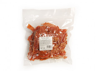 Мясо (АЛЬЯНС) вяленое курица с халапеньо (50 гр): Индейка вяленая (строганина)