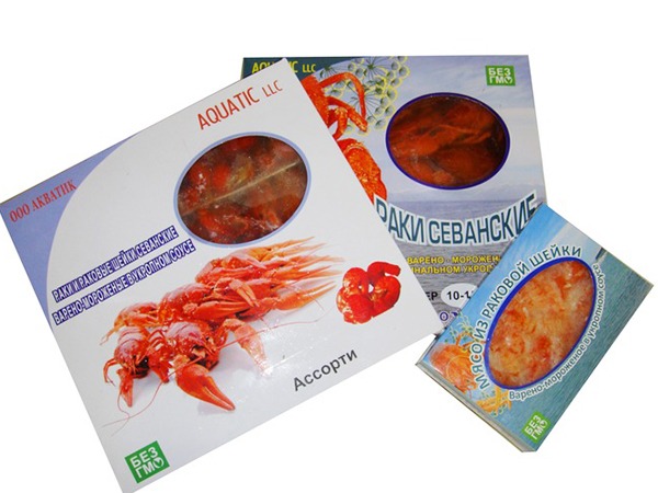 Раки в ассортименте в Арзамасе