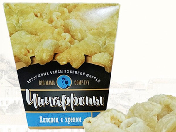 Чичарроны со вкусом холодца и хрена в Арзамасе