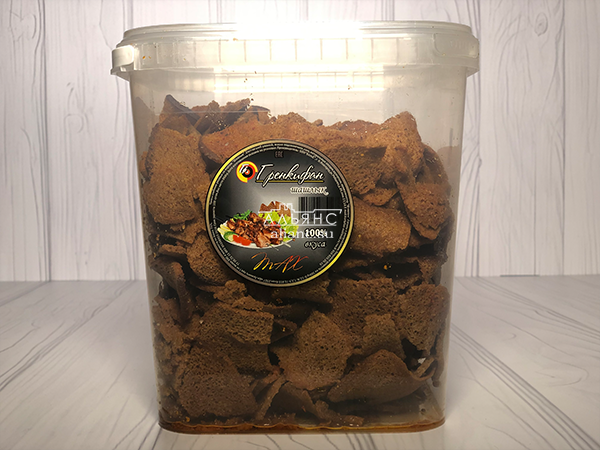 Ржаные гренки со вкусом шашлыка в Арзамасе