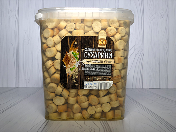Сухарики с холодцом и хреном в Арзамасе