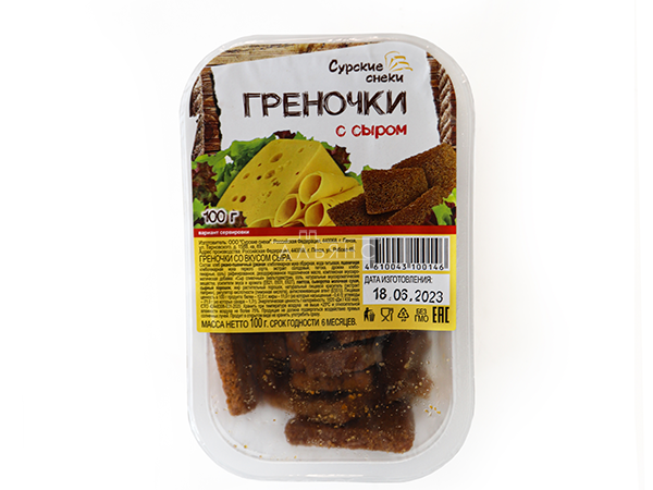 Сурские гренки со вкусом Сыра (100 гр) в Арзамасе