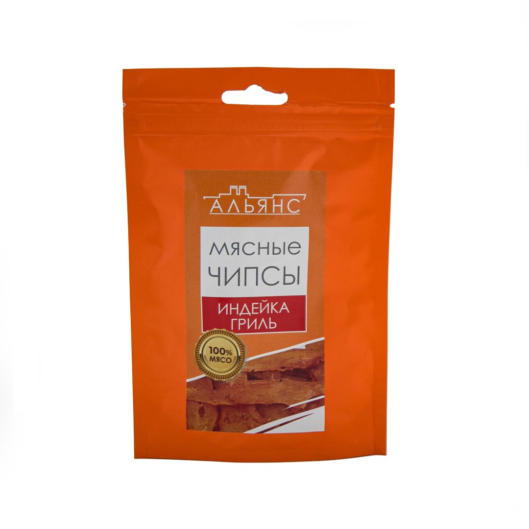 Мясо (АЛЬЯНС) вяленое индейка "Гриль" 50 гр. в Арзамасе