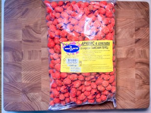 Бастони Снеки сыровяленые Бавария: Арахис в глазури со вкусом тайский перец