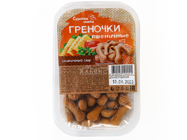 Сурские (ПШЕНИЧНЫЕ) Сливочный сыр (100 гр) в Арзамасе