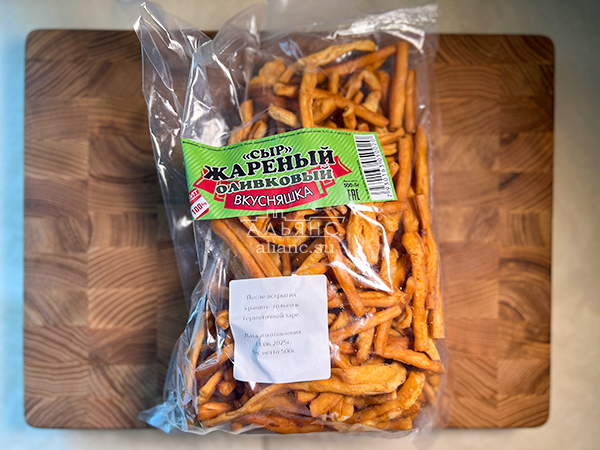 Жареный сыр "ВКУСНЯШКА" (Оливковый) 500гр. в Арзамасе