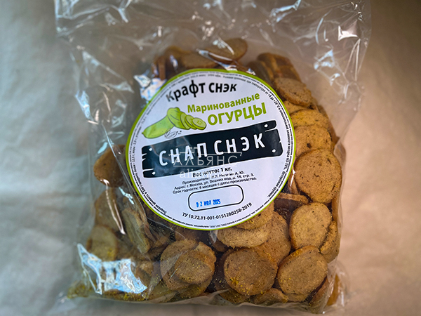 Снапсы ПШЕНИЧНЫЕ "Маринованные огурцы" в Арзамасе