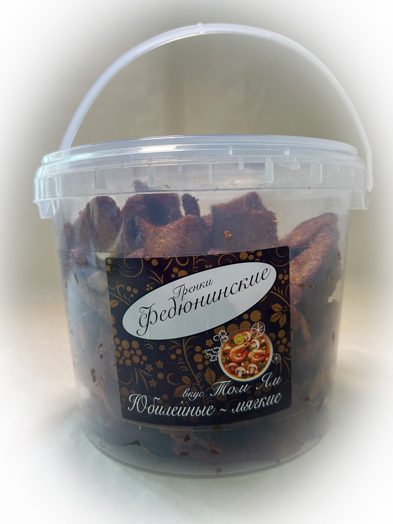 Гренки "ФЕДЮНИНСКИЕ" "Том ям" (ведро 900 гр.) в Арзамасе