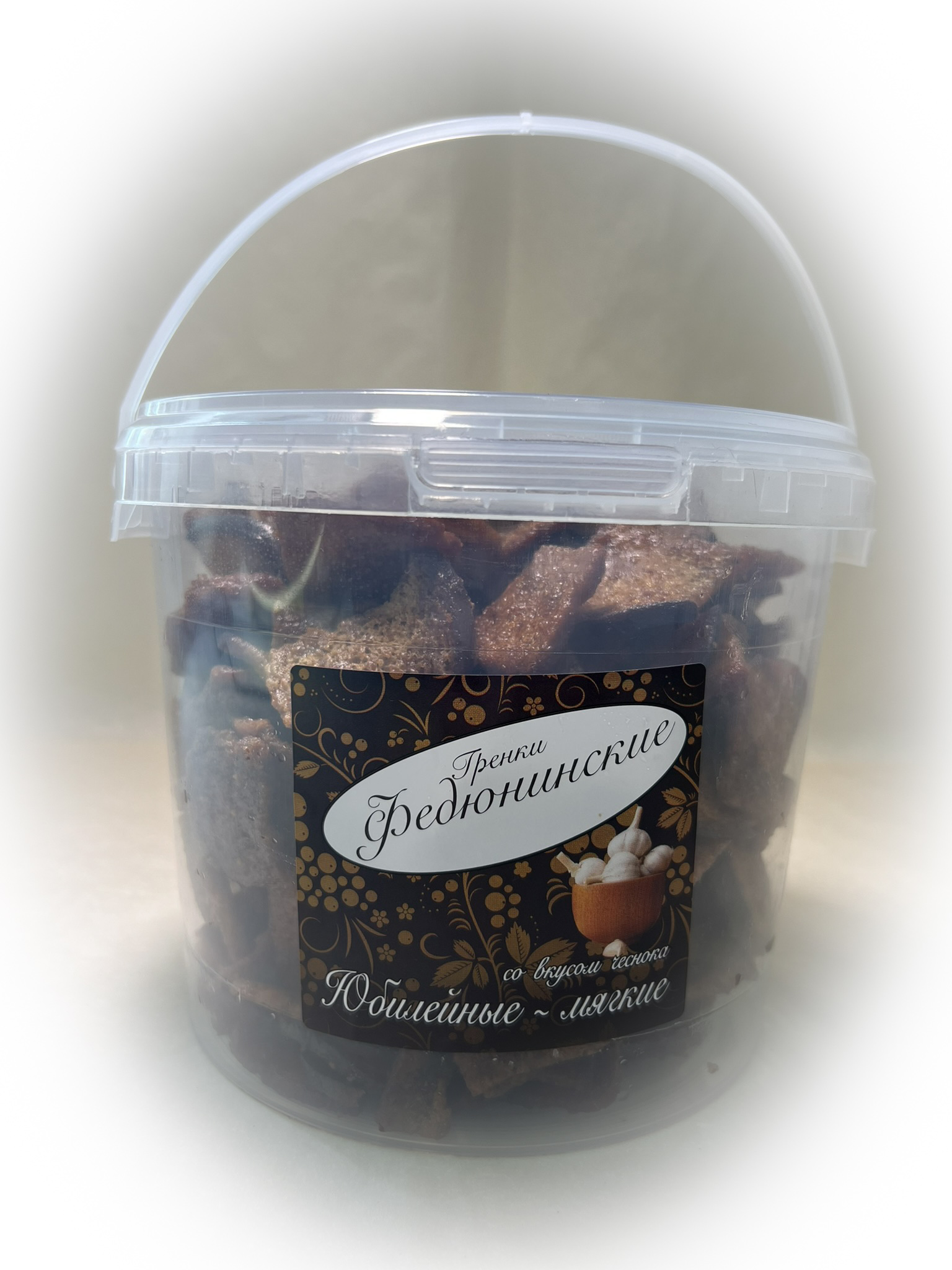 Гренки "ФЕДЮНИНСКИЕ" "Чеснок" (ведро 900 гр.) в Арзамасе