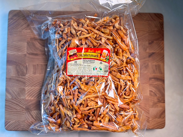 Нитка ЖАРЕНАЯ "Тайский перец" Oktobersnack 1 кг (сырный продукт) в Арзамасе