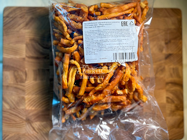 Нитка ЖАРЕНАЯ  Oktobersnack1 кг (сырный продукт) в Арзамасе