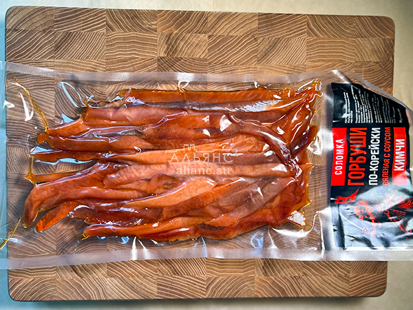 Горбуша соломка по-корейски в Арзамасе