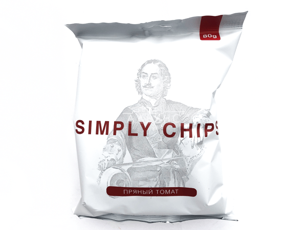 Картофельные чипсы "Simple chips" Пряный томат 80 гр. в Арзамасе