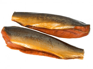 Корюшка вяленая с икрой: Горбуша балык холодного копчения